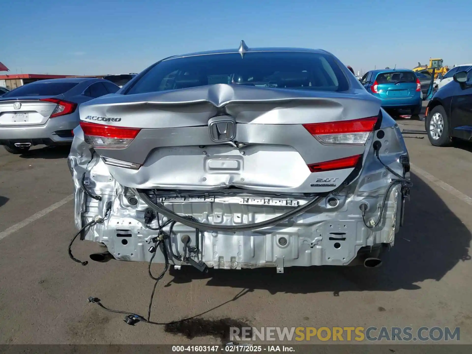 6 Photograph of a damaged car 1HGCV2F99KA034744 HONDA ACCORD 2019