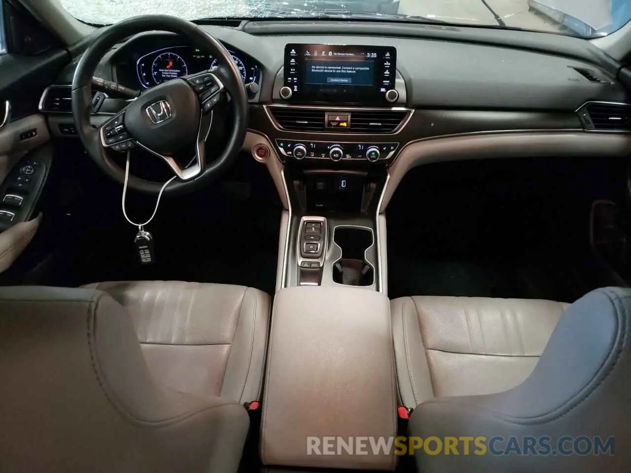 8 Photograph of a damaged car 1HGCV2F9XKA032095 HONDA ACCORD 2019