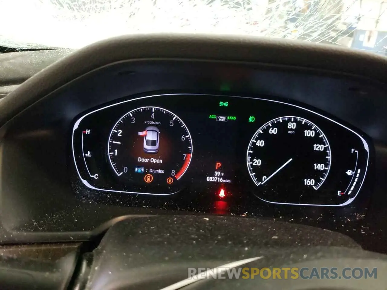 9 Photograph of a damaged car 1HGCV2F9XKA032095 HONDA ACCORD 2019