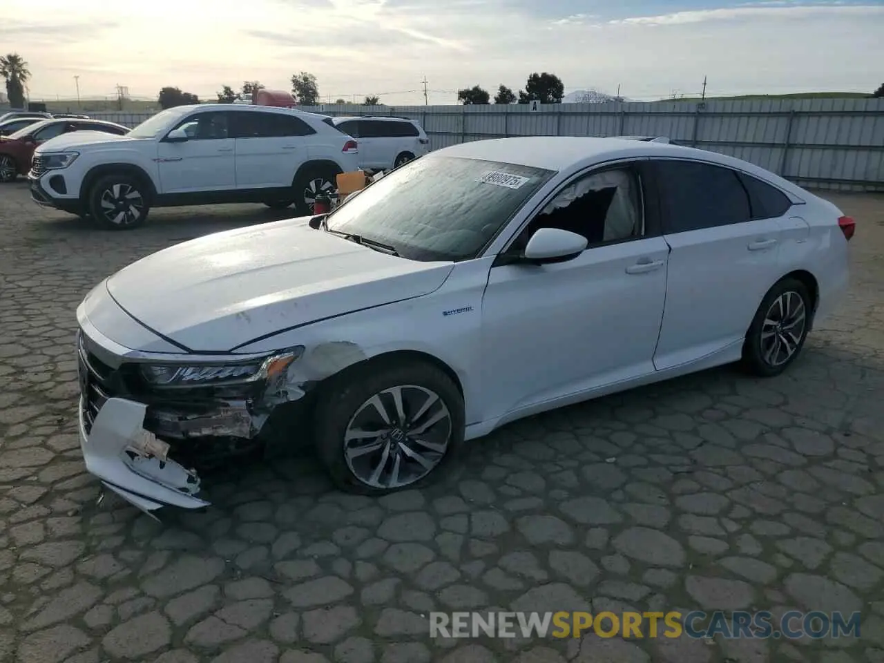 1 Photograph of a damaged car 1HGCV3F12KA009314 HONDA ACCORD 2019