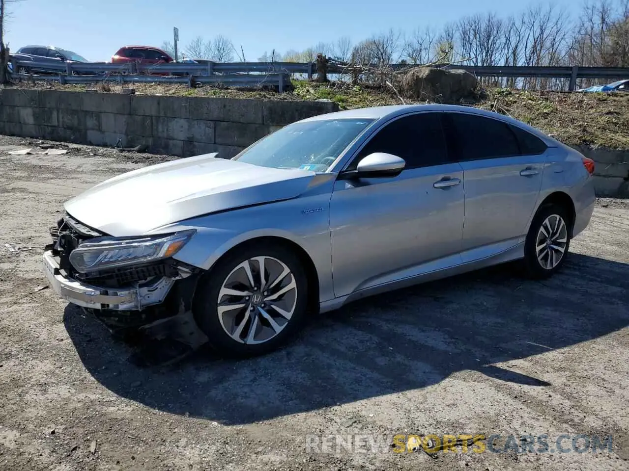 1 Photograph of a damaged car 1HGCV3F18KA019216 HONDA ACCORD 2019