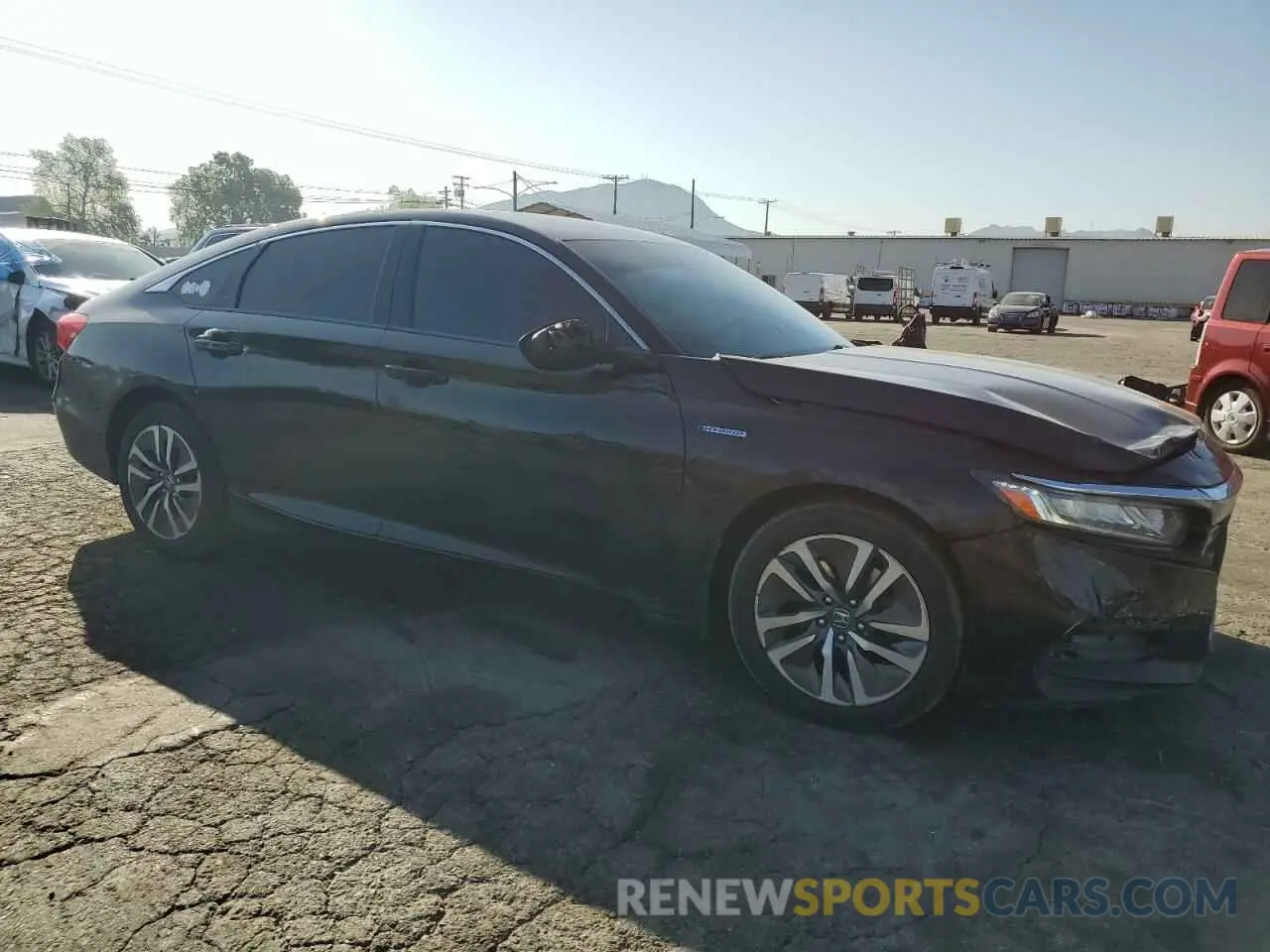 4 Photograph of a damaged car 1HGCV3F19KA016695 HONDA ACCORD 2019