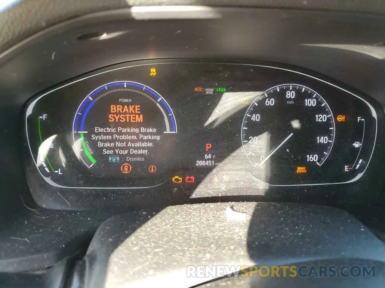 9 Photograph of a damaged car 1HGCV3F19KA016695 HONDA ACCORD 2019