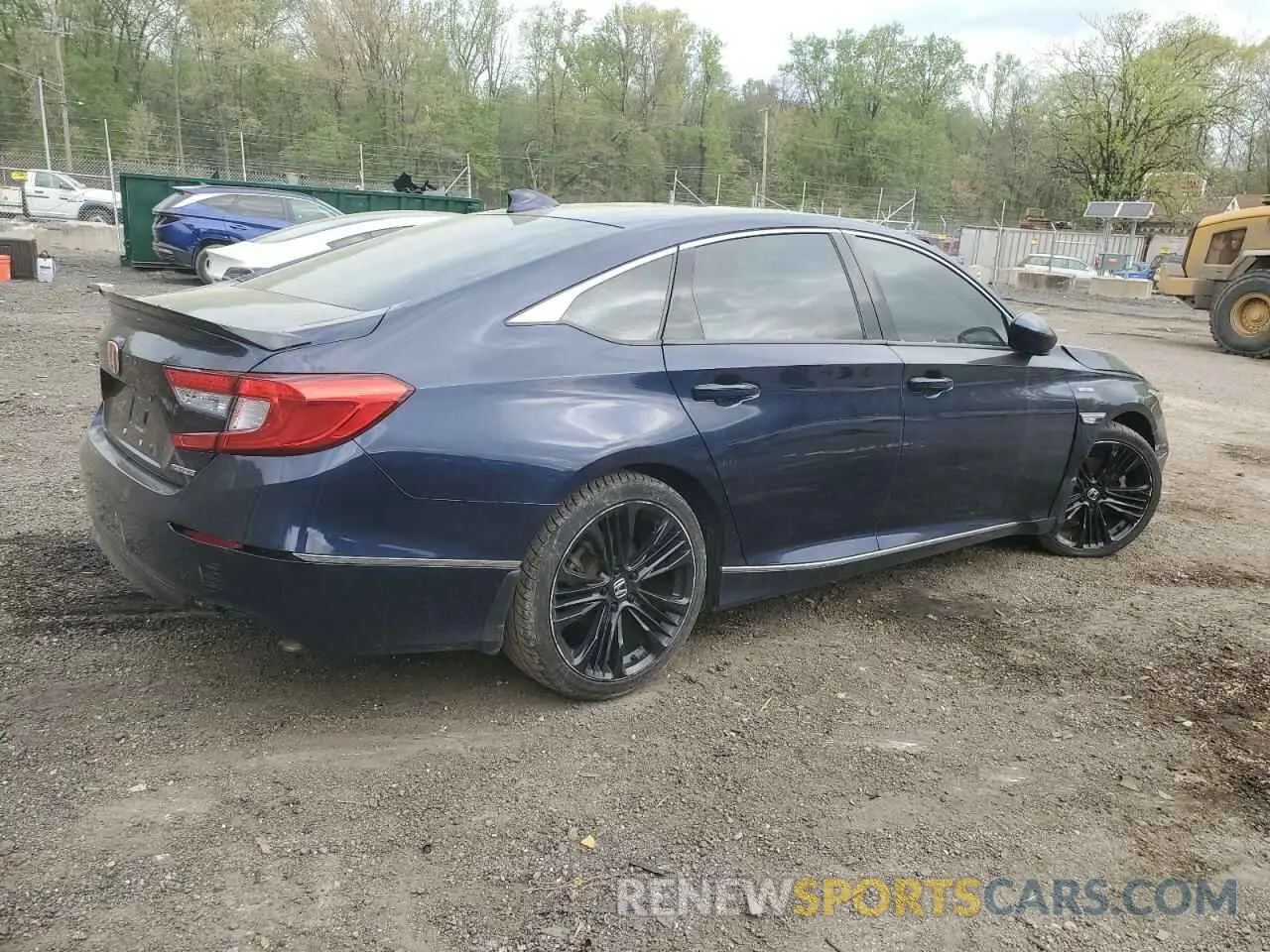 3 Photograph of a damaged car 1HGCV3F42KA005905 HONDA ACCORD 2019
