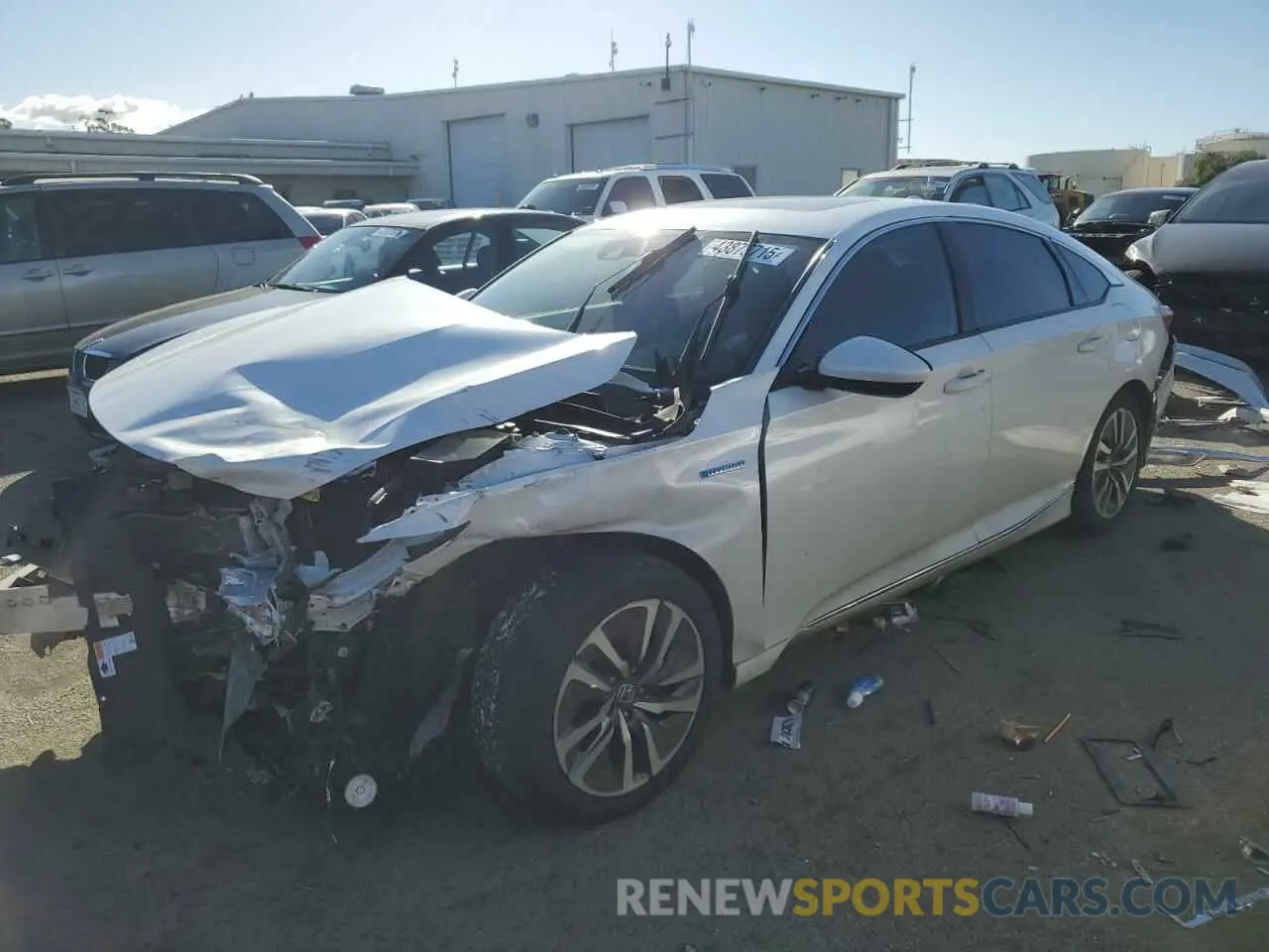 1 Photograph of a damaged car 1HGCV3F43KA017609 HONDA ACCORD 2019