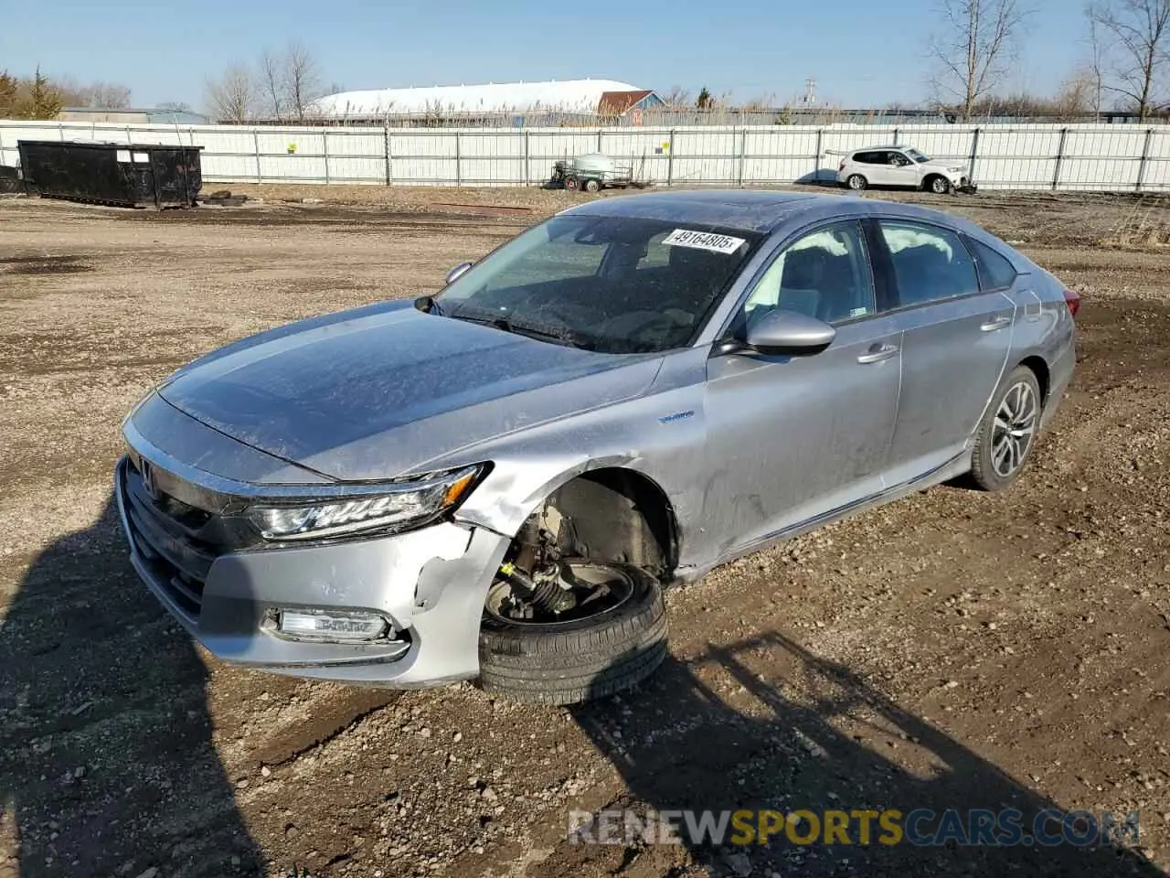 1 Photograph of a damaged car 1HGCV3F49KA021857 HONDA ACCORD 2019