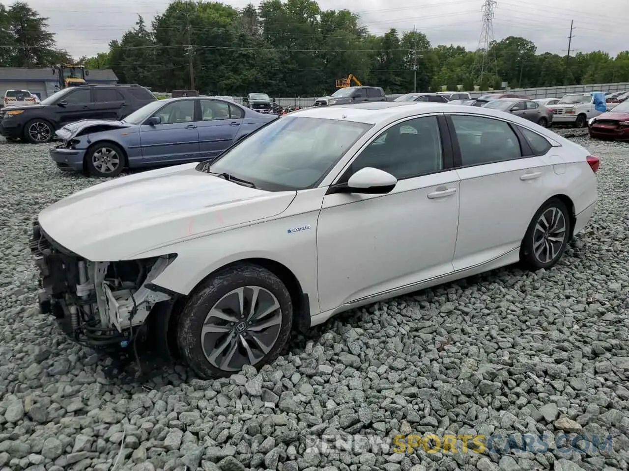 1 Photograph of a damaged car 1HGCV3F53KA013794 HONDA ACCORD 2019