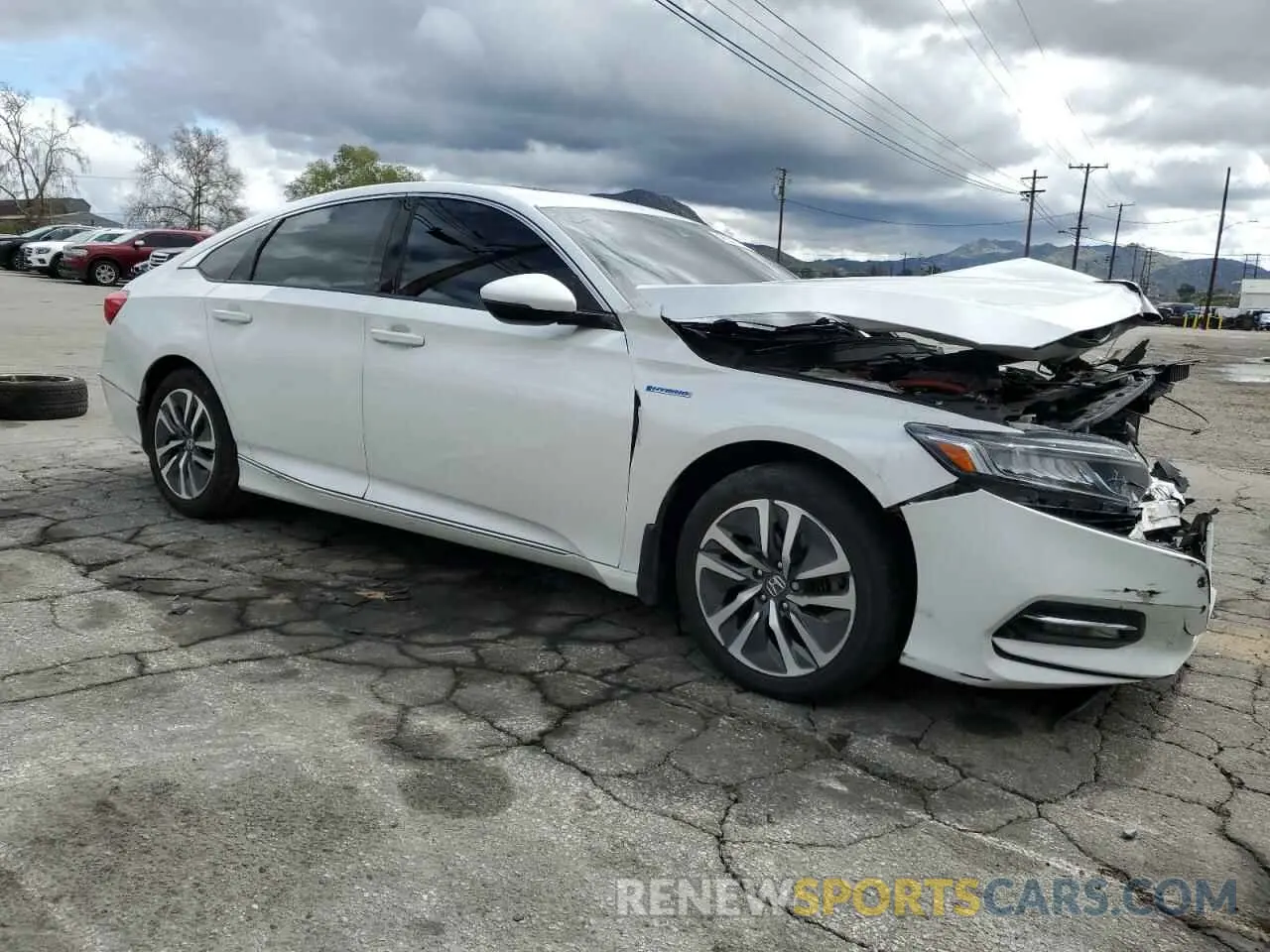 4 Photograph of a damaged car 1HGCV3F54KA018860 HONDA ACCORD 2019