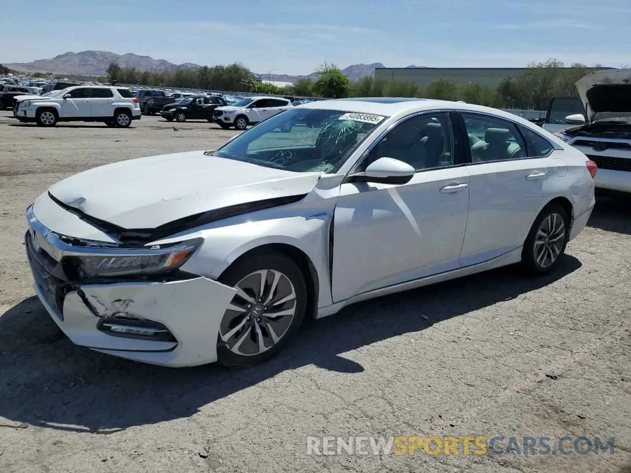 1 Photograph of a damaged car 1HGCV3F56KA008329 HONDA ACCORD 2019