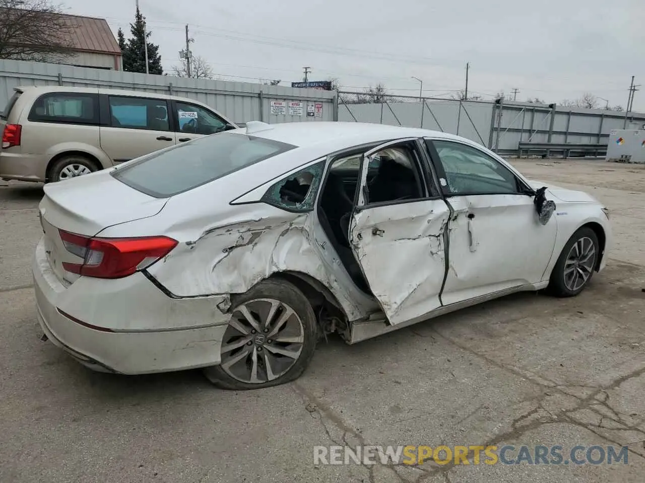 3 Photograph of a damaged car 1HGCV3F57KA004855 HONDA ACCORD 2019