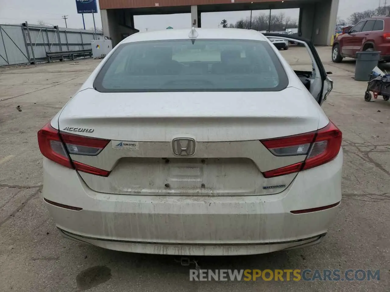 6 Photograph of a damaged car 1HGCV3F57KA004855 HONDA ACCORD 2019