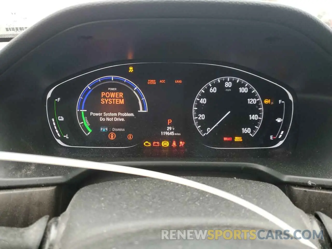 9 Photograph of a damaged car 1HGCV3F57KA004855 HONDA ACCORD 2019
