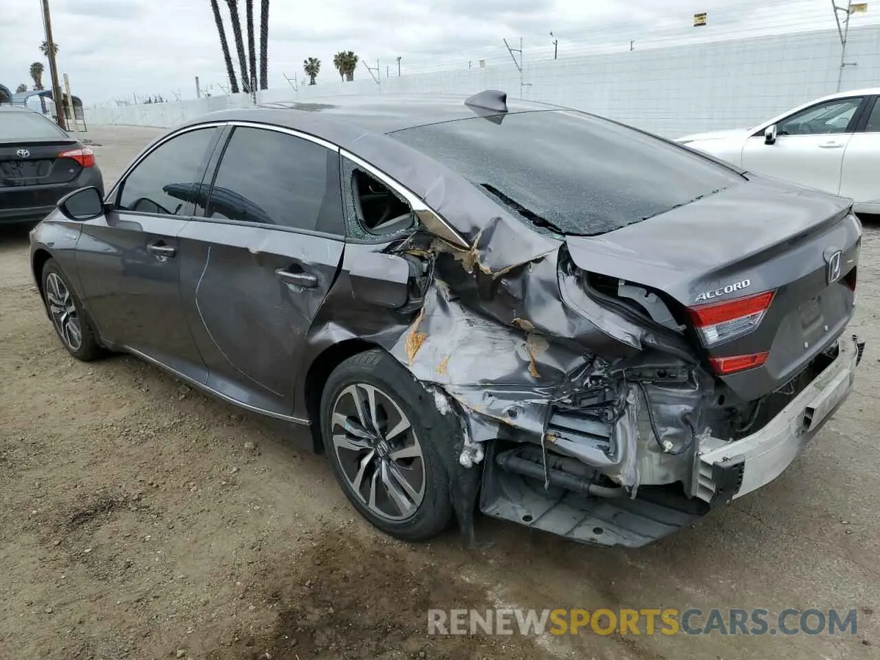 2 Photograph of a damaged car 1HGCV3F59KA022208 HONDA ACCORD 2019