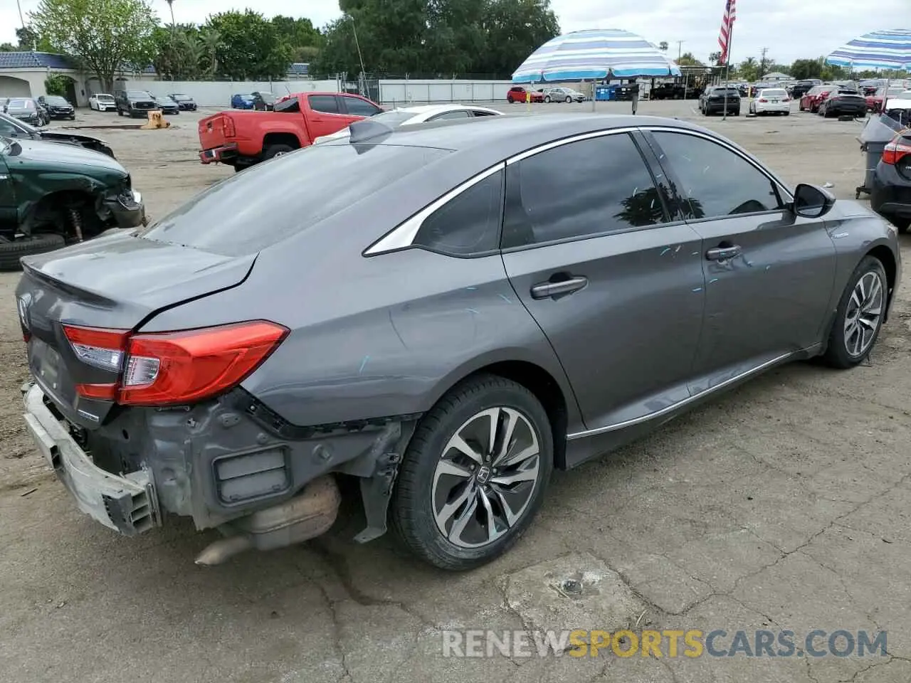 3 Photograph of a damaged car 1HGCV3F59KA022208 HONDA ACCORD 2019