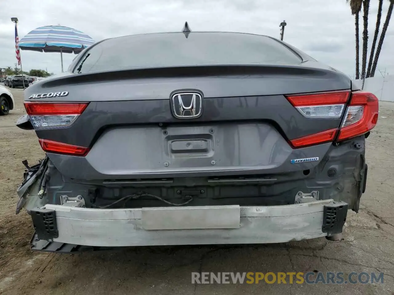 6 Photograph of a damaged car 1HGCV3F59KA022208 HONDA ACCORD 2019
