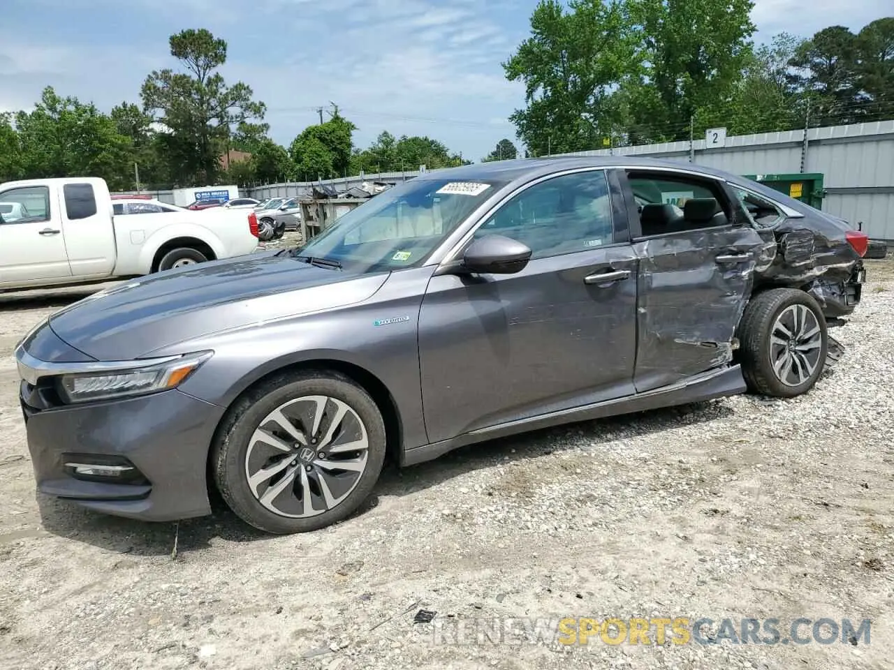 1 Photograph of a damaged car 1HGCV3F91KA021945 HONDA ACCORD 2019