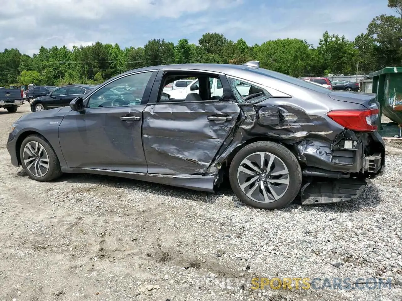 2 Photograph of a damaged car 1HGCV3F91KA021945 HONDA ACCORD 2019