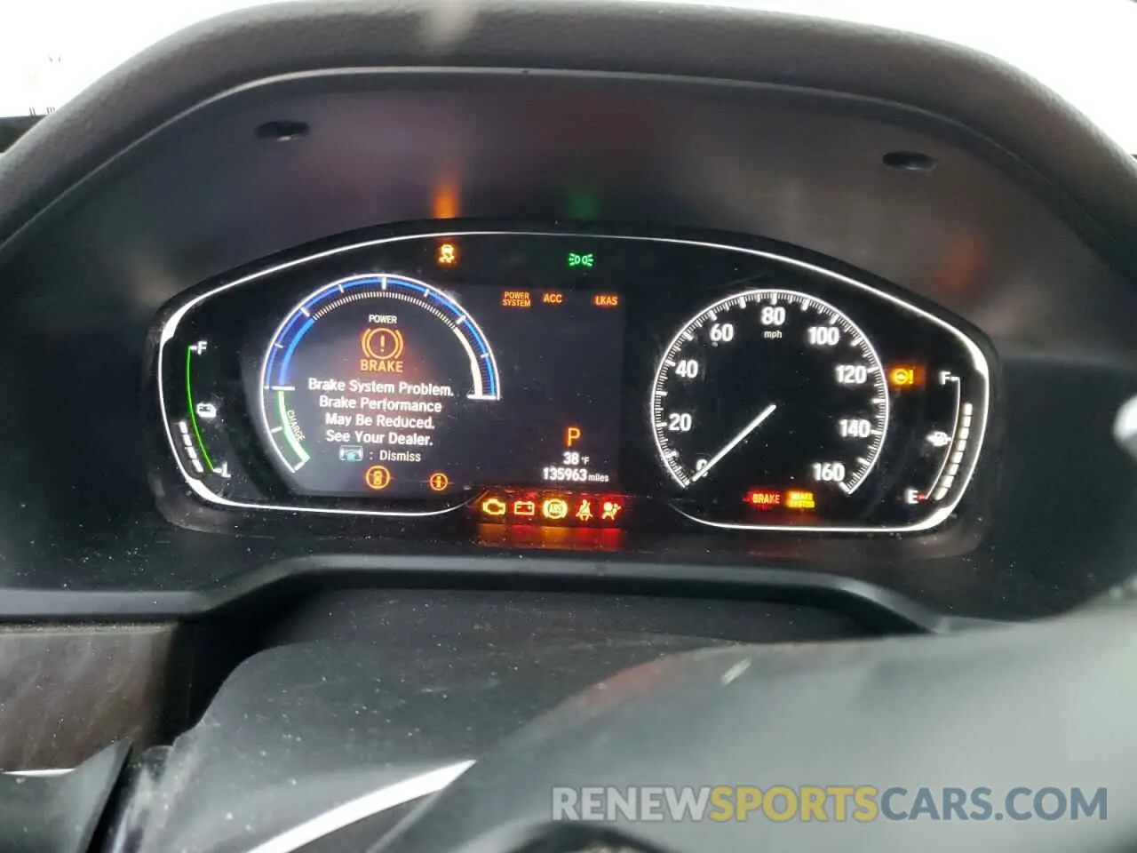 9 Photograph of a damaged car 1HGCV3F96KA021536 HONDA ACCORD 2019