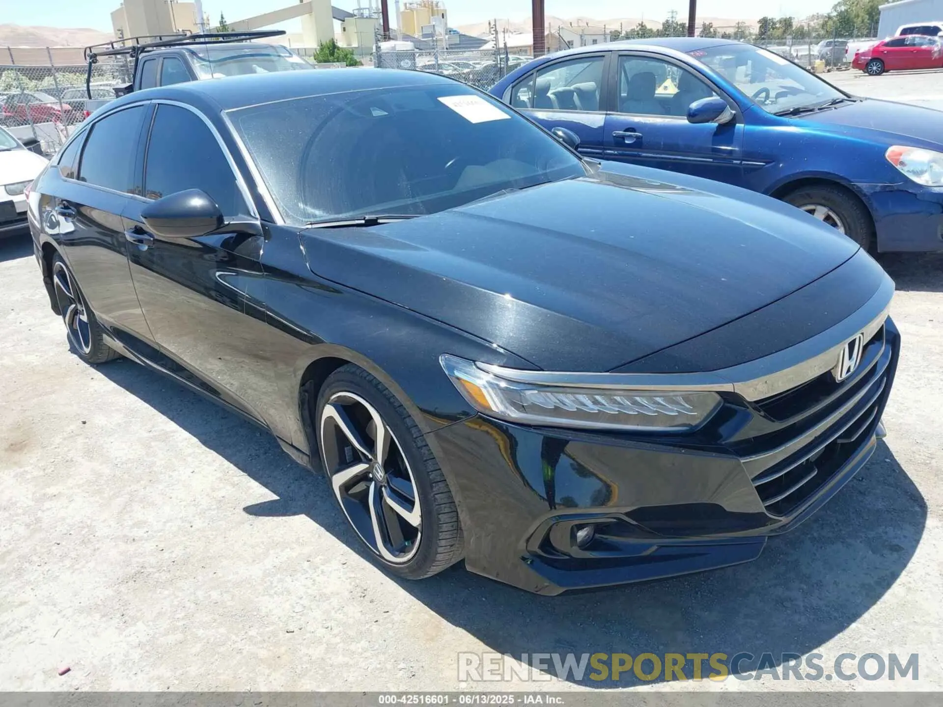 1 Photograph of a damaged car 1HGCV1E34LA051119 HONDA ACCORD 2020