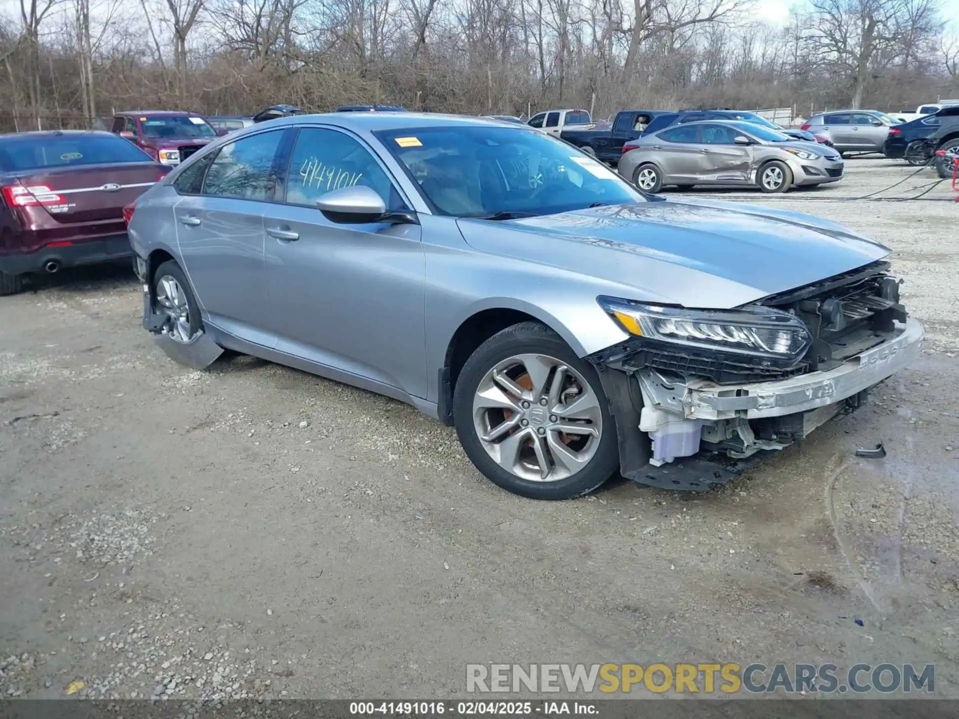 1 Photograph of a damaged car 1HGCV1F10LA006983 HONDA ACCORD 2020