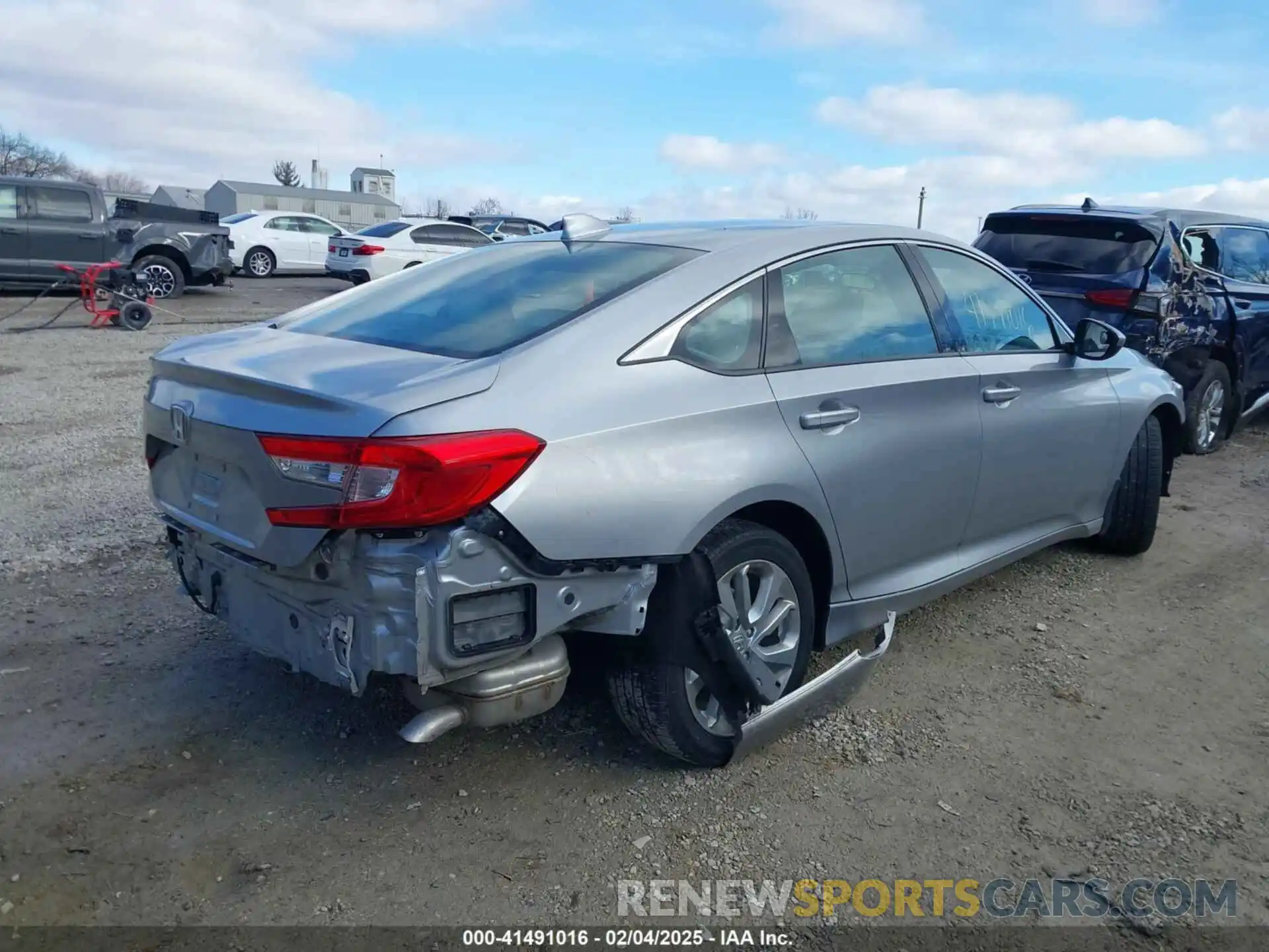 4 Photograph of a damaged car 1HGCV1F10LA006983 HONDA ACCORD 2020