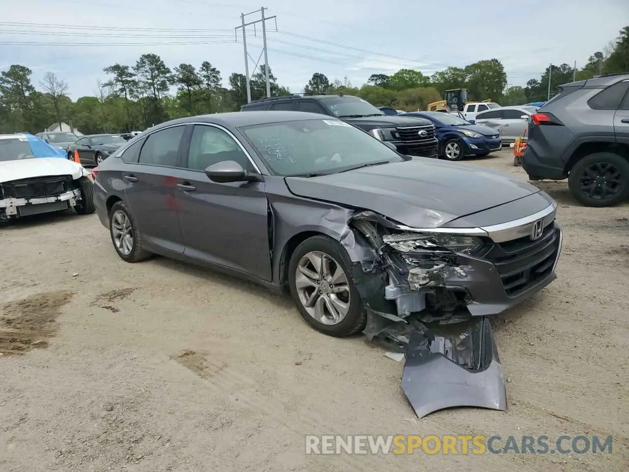 4 Photograph of a damaged car 1HGCV1F10LA021824 HONDA ACCORD 2020