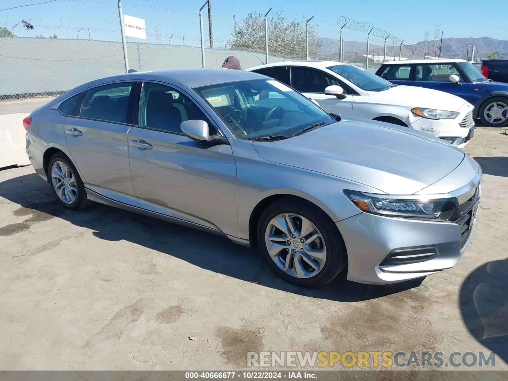1 Photograph of a damaged car 1HGCV1F10LA052281 HONDA ACCORD 2020