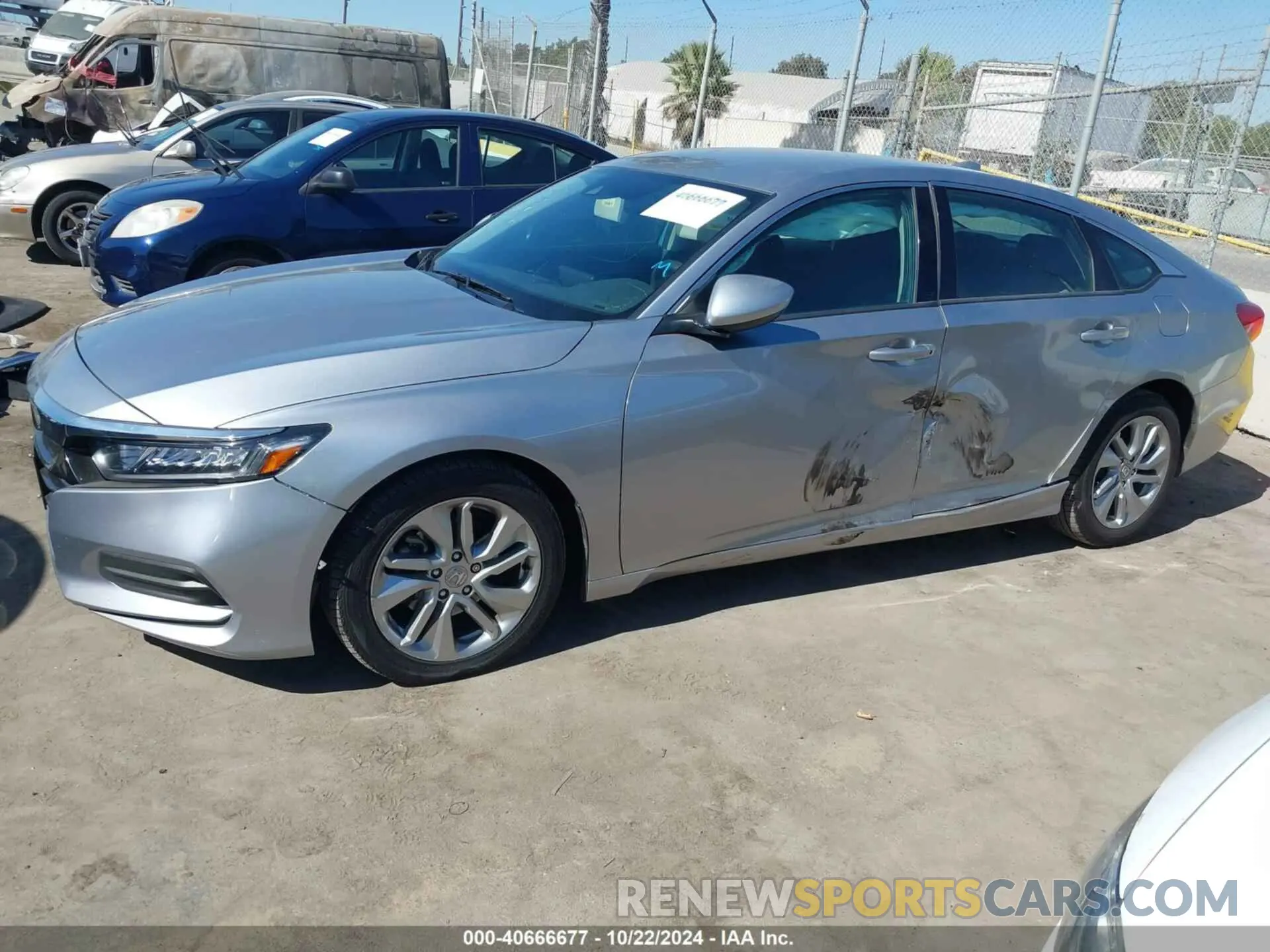 14 Photograph of a damaged car 1HGCV1F10LA052281 HONDA ACCORD 2020