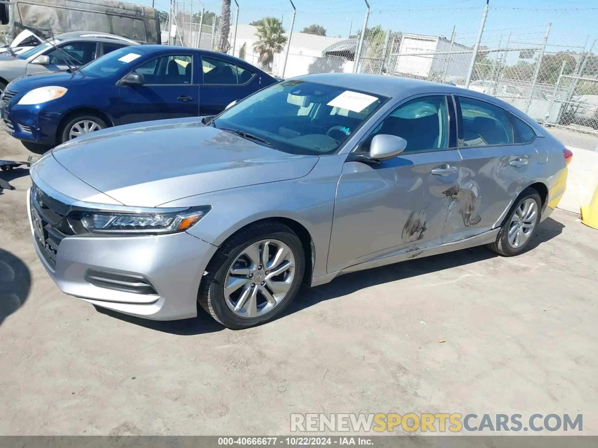 2 Photograph of a damaged car 1HGCV1F10LA052281 HONDA ACCORD 2020