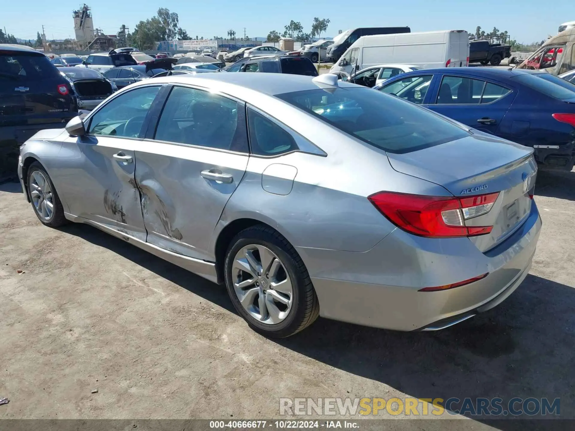 3 Photograph of a damaged car 1HGCV1F10LA052281 HONDA ACCORD 2020