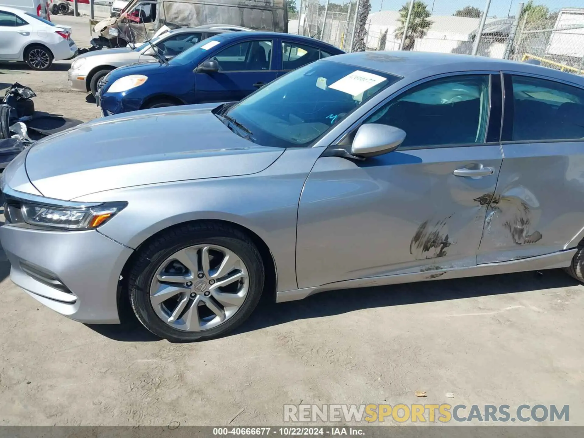 6 Photograph of a damaged car 1HGCV1F10LA052281 HONDA ACCORD 2020