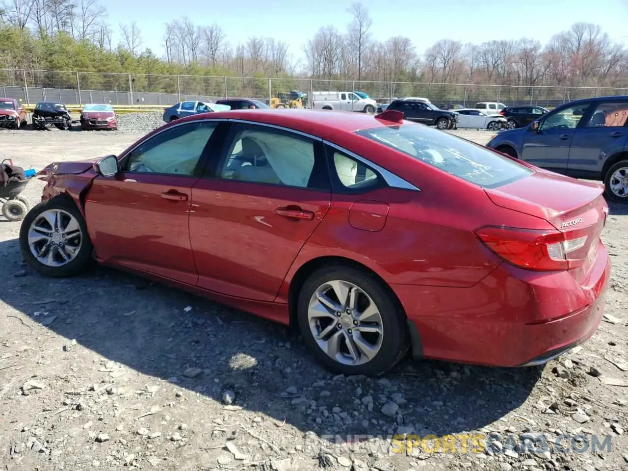 2 Photograph of a damaged car 1HGCV1F10LA077052 HONDA ACCORD 2020