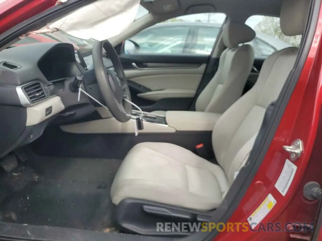 7 Photograph of a damaged car 1HGCV1F10LA077052 HONDA ACCORD 2020