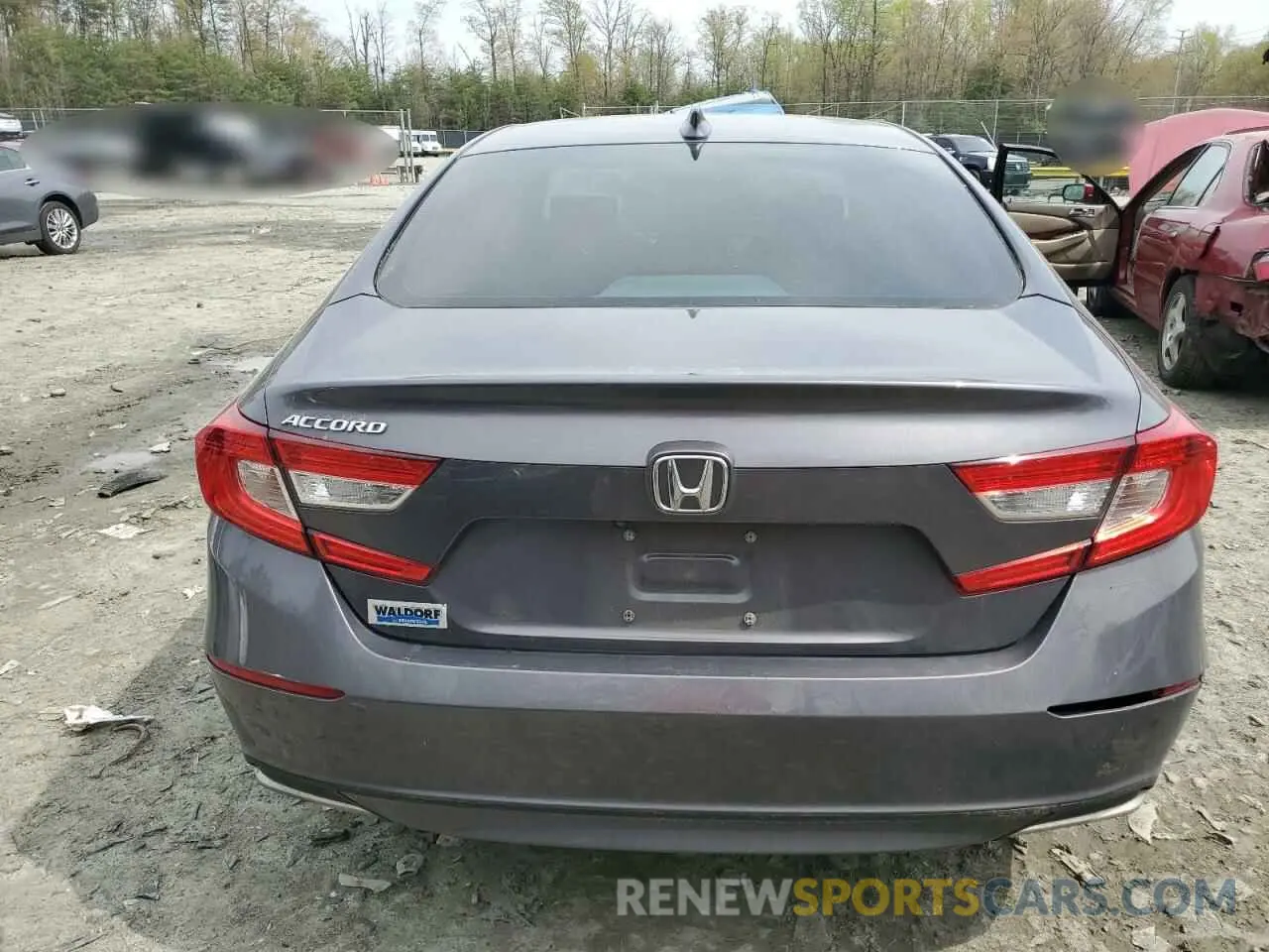 6 Photograph of a damaged car 1HGCV1F10LA121390 HONDA ACCORD 2020