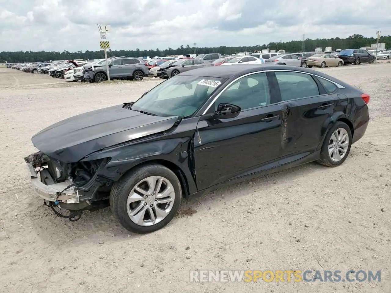 1 Photograph of a damaged car 1HGCV1F10LA122216 HONDA ACCORD 2020