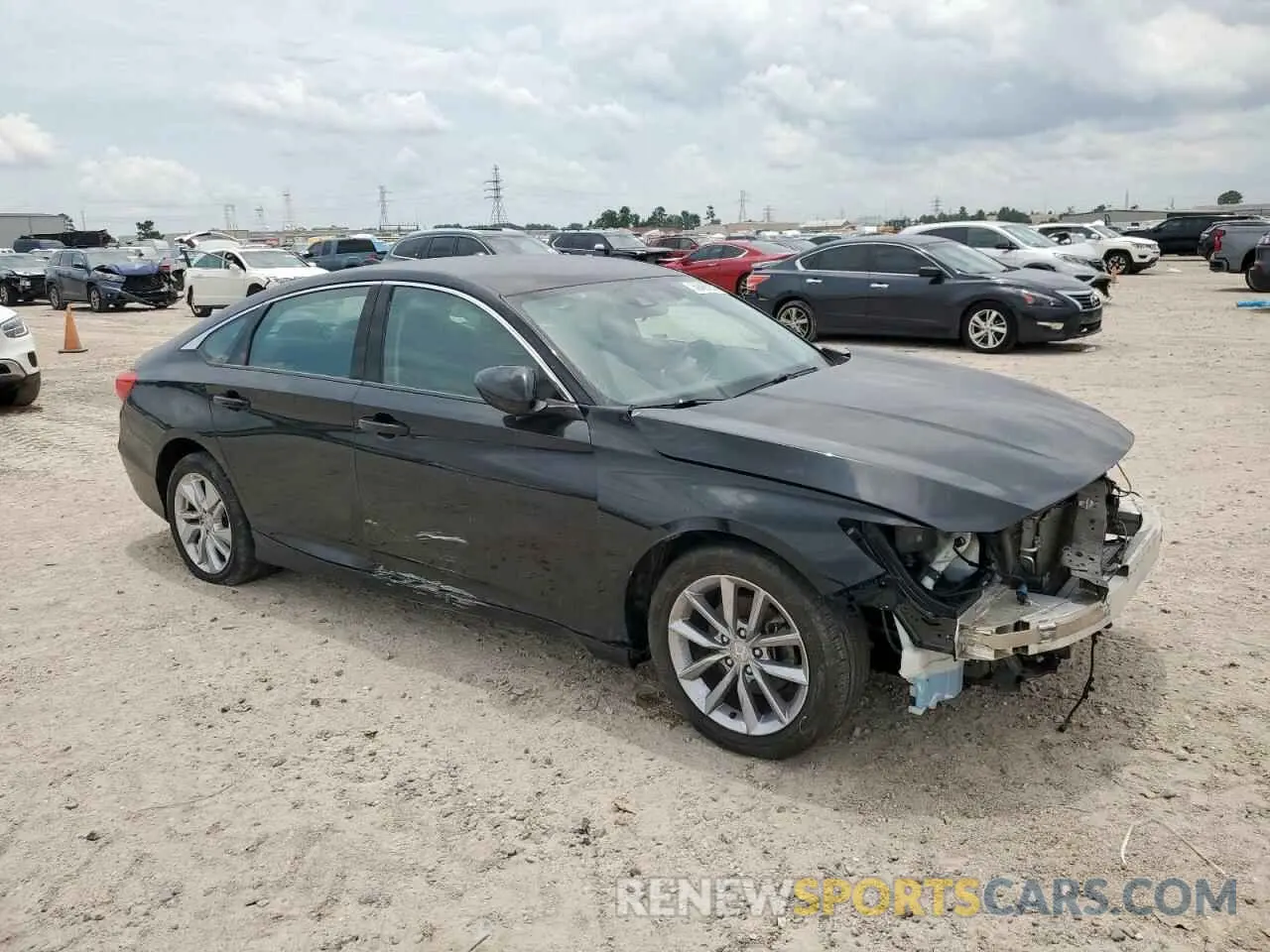 4 Photograph of a damaged car 1HGCV1F10LA122216 HONDA ACCORD 2020