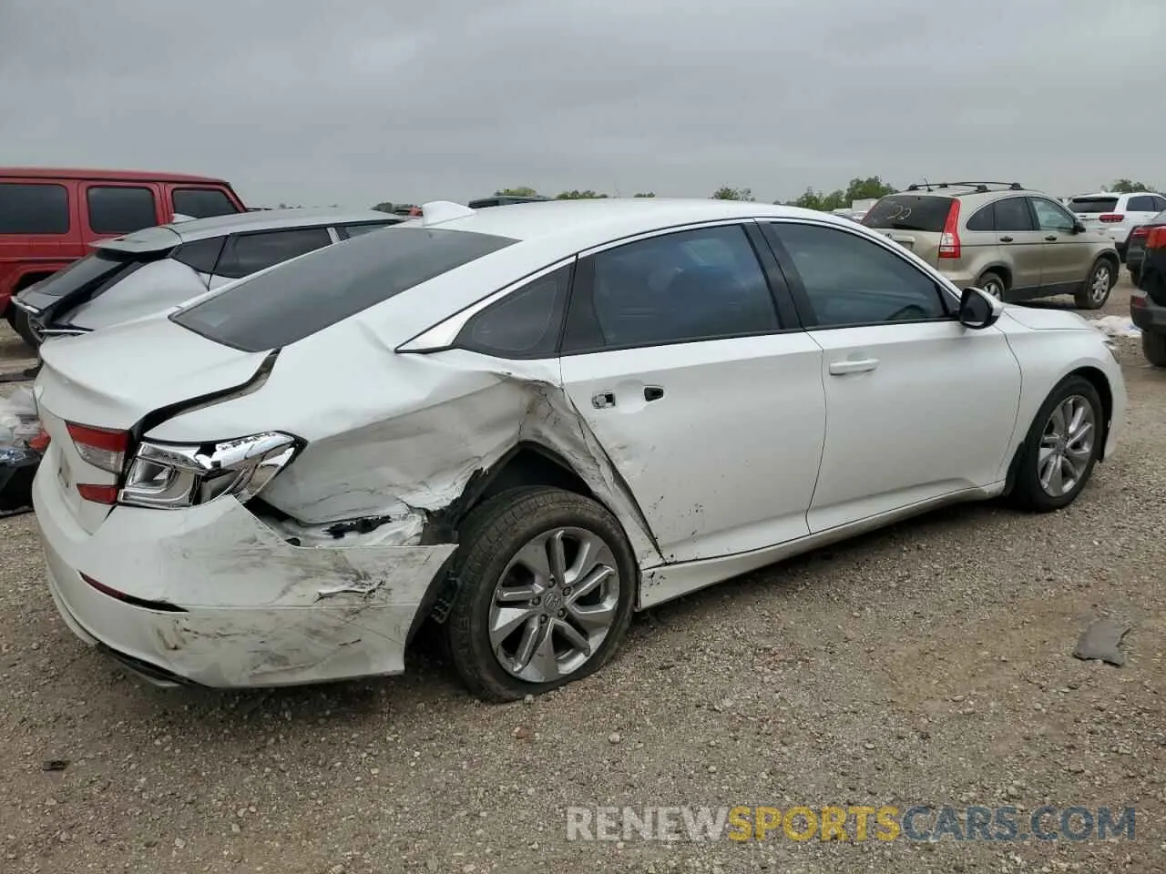 3 Photograph of a damaged car 1HGCV1F10LA132521 HONDA ACCORD 2020