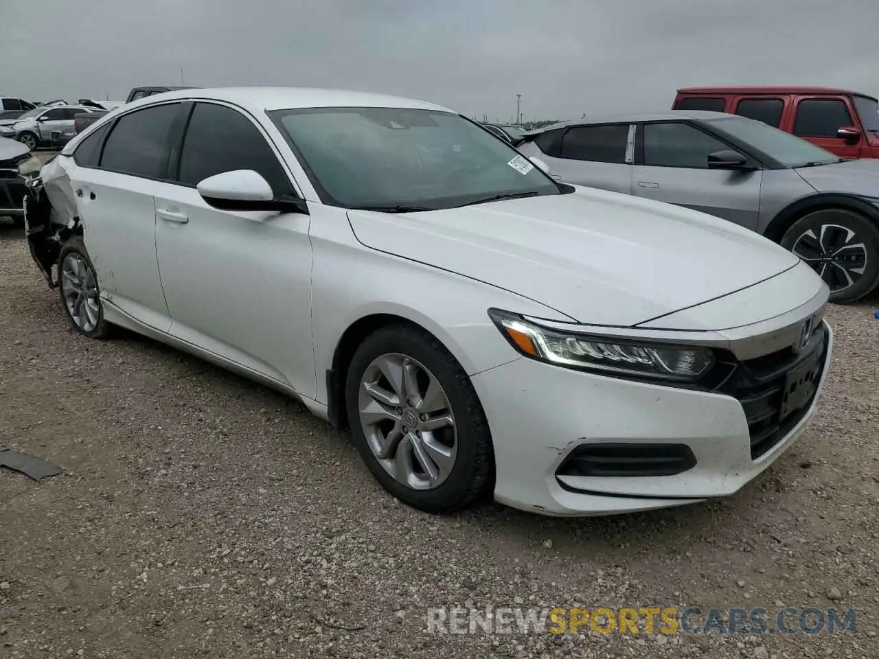 4 Photograph of a damaged car 1HGCV1F10LA132521 HONDA ACCORD 2020