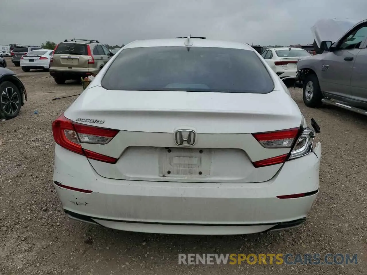 6 Photograph of a damaged car 1HGCV1F10LA132521 HONDA ACCORD 2020