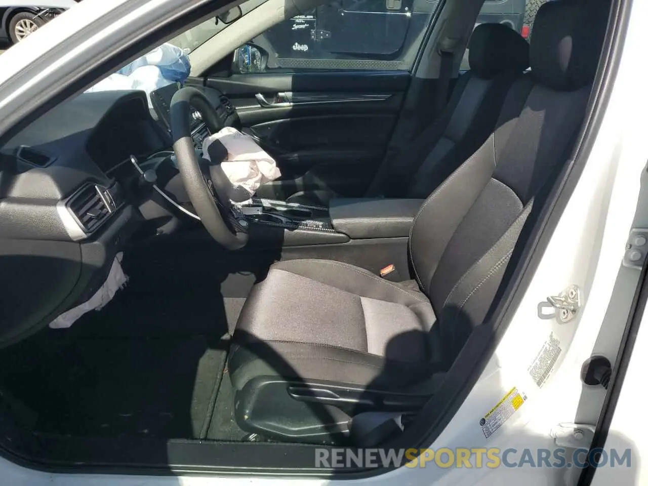 7 Photograph of a damaged car 1HGCV1F10LA138674 HONDA ACCORD 2020
