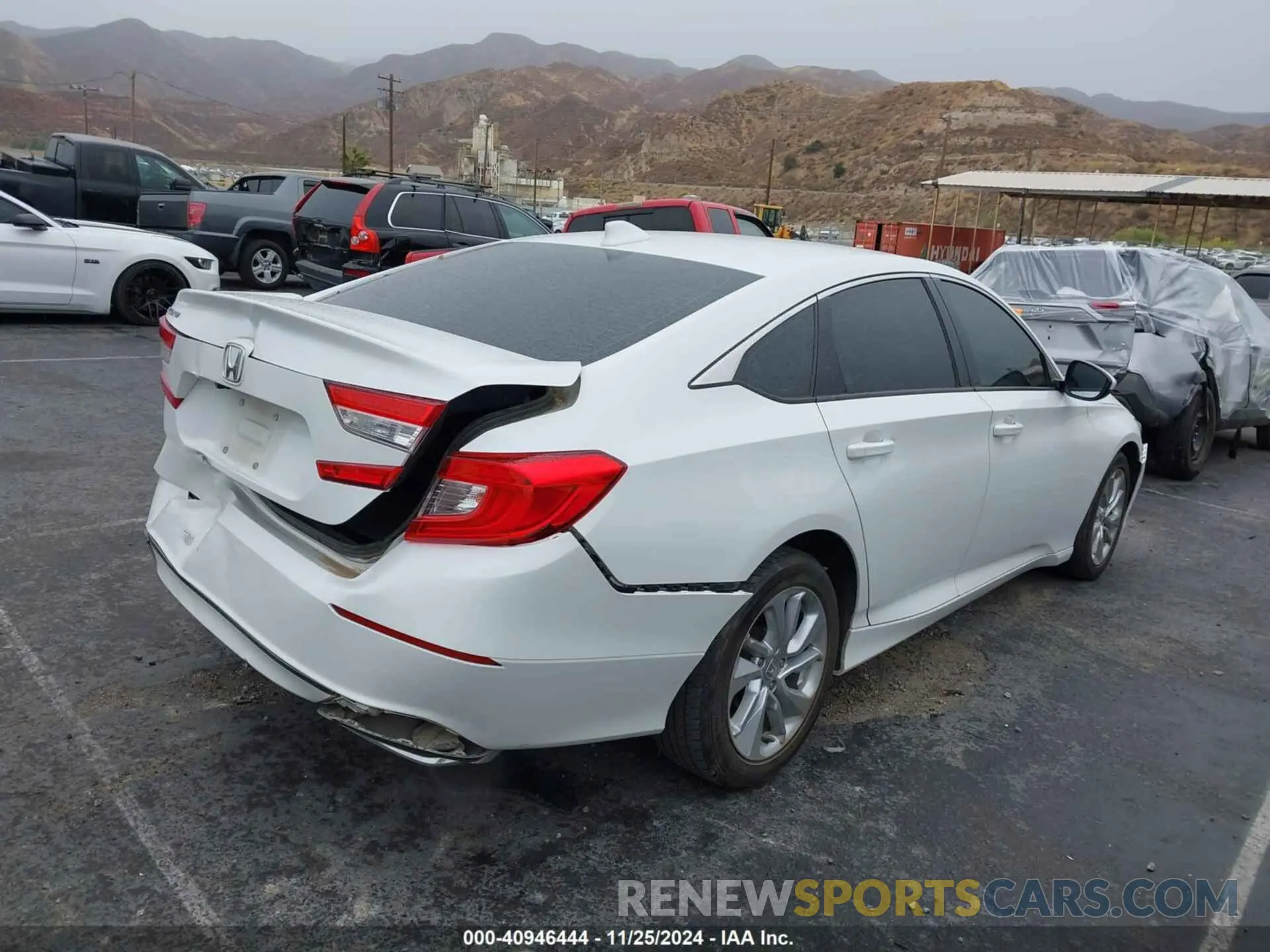 4 Photograph of a damaged car 1HGCV1F11LA003509 HONDA ACCORD 2020
