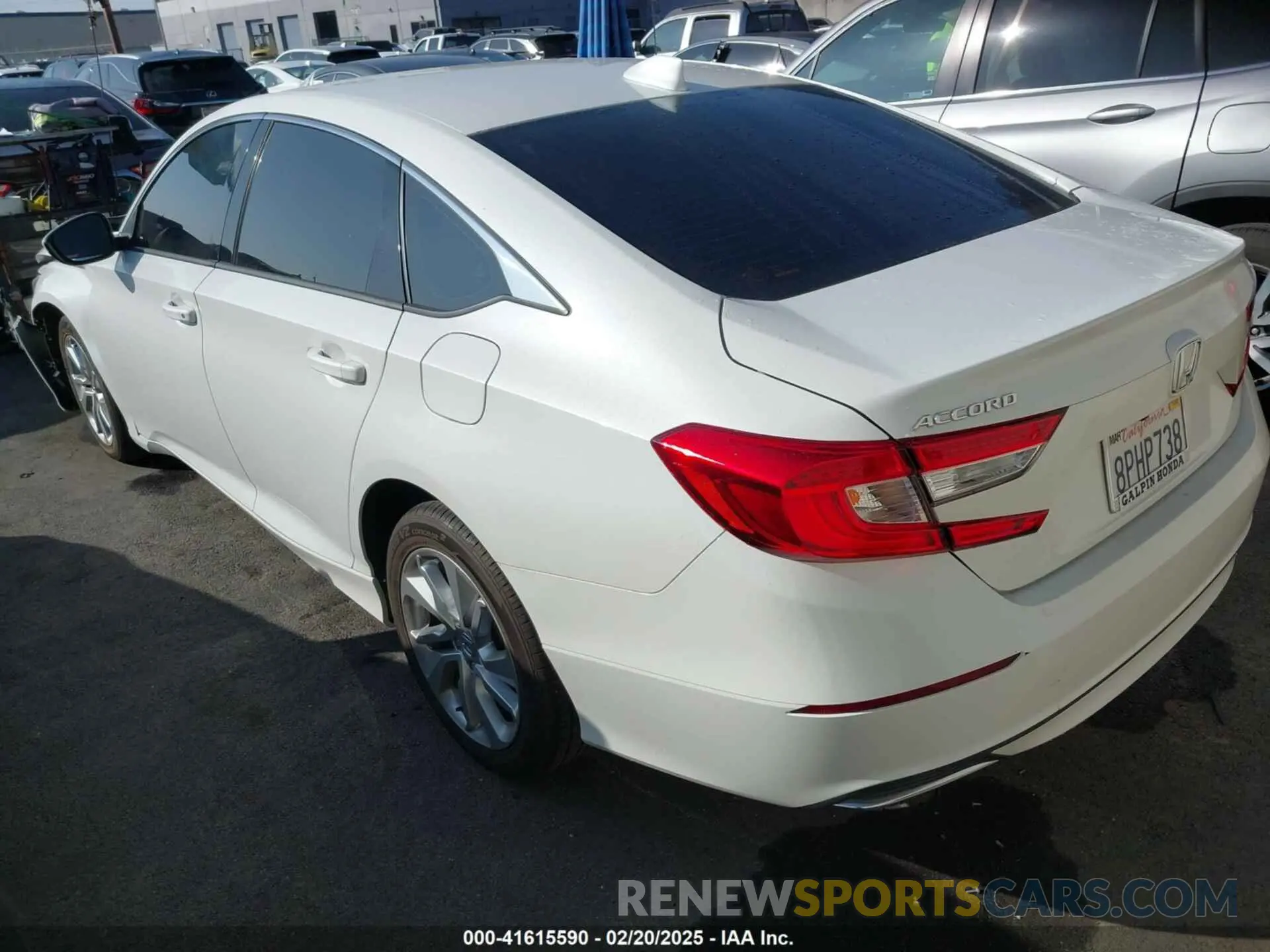 3 Photograph of a damaged car 1HGCV1F11LA004580 HONDA ACCORD 2020