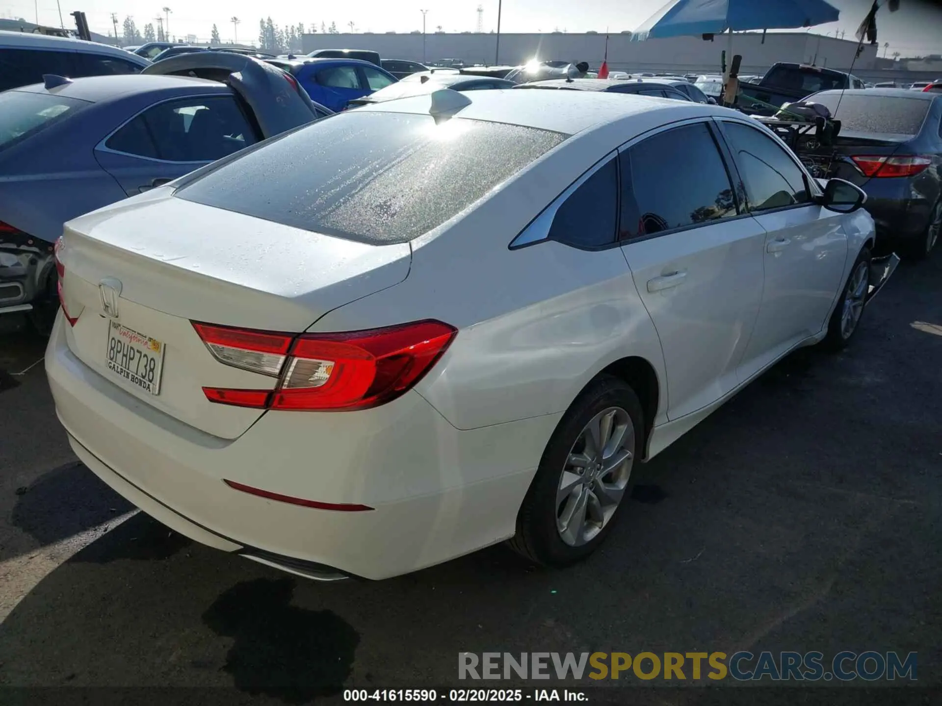 4 Photograph of a damaged car 1HGCV1F11LA004580 HONDA ACCORD 2020