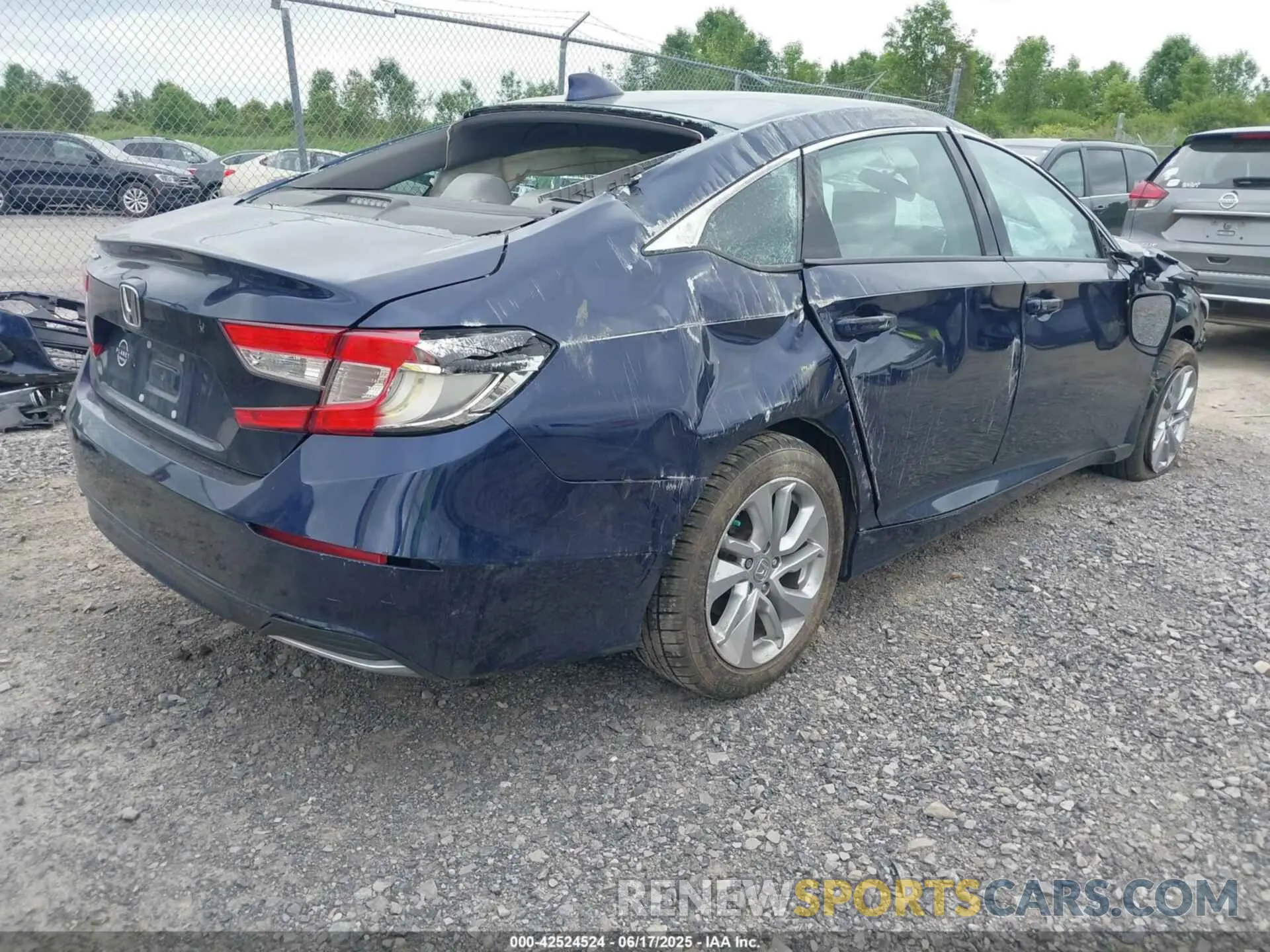 4 Photograph of a damaged car 1HGCV1F11LA005342 HONDA ACCORD 2020