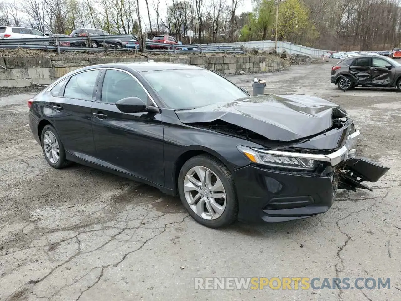 4 Photograph of a damaged car 1HGCV1F11LA019001 HONDA ACCORD 2020