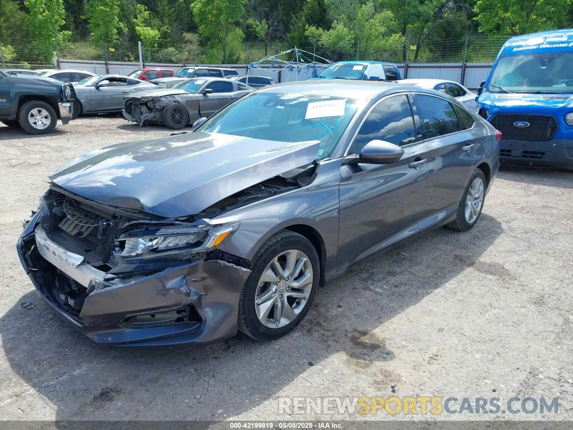 2 Photograph of a damaged car 1HGCV1F11LA030662 HONDA ACCORD 2020