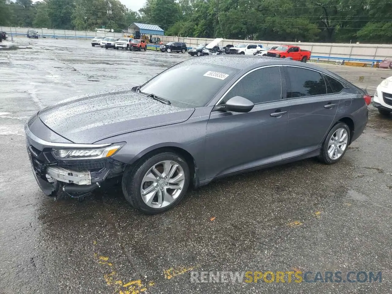 1 Photograph of a damaged car 1HGCV1F11LA055609 HONDA ACCORD 2020