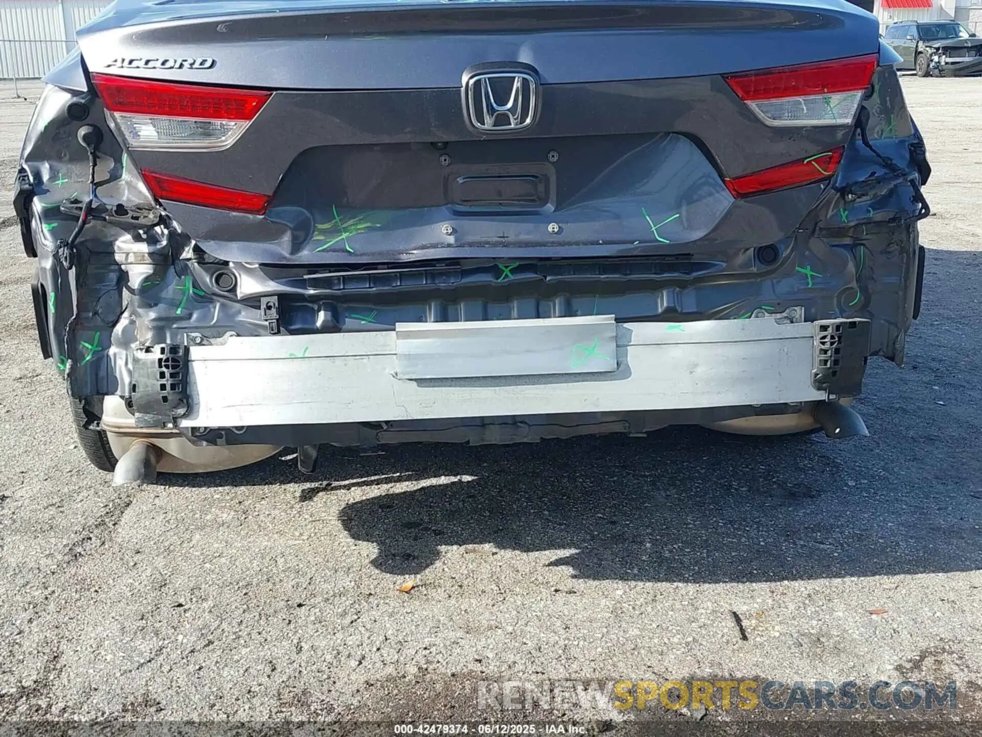 6 Photograph of a damaged car 1HGCV1F11LA074273 HONDA ACCORD 2020