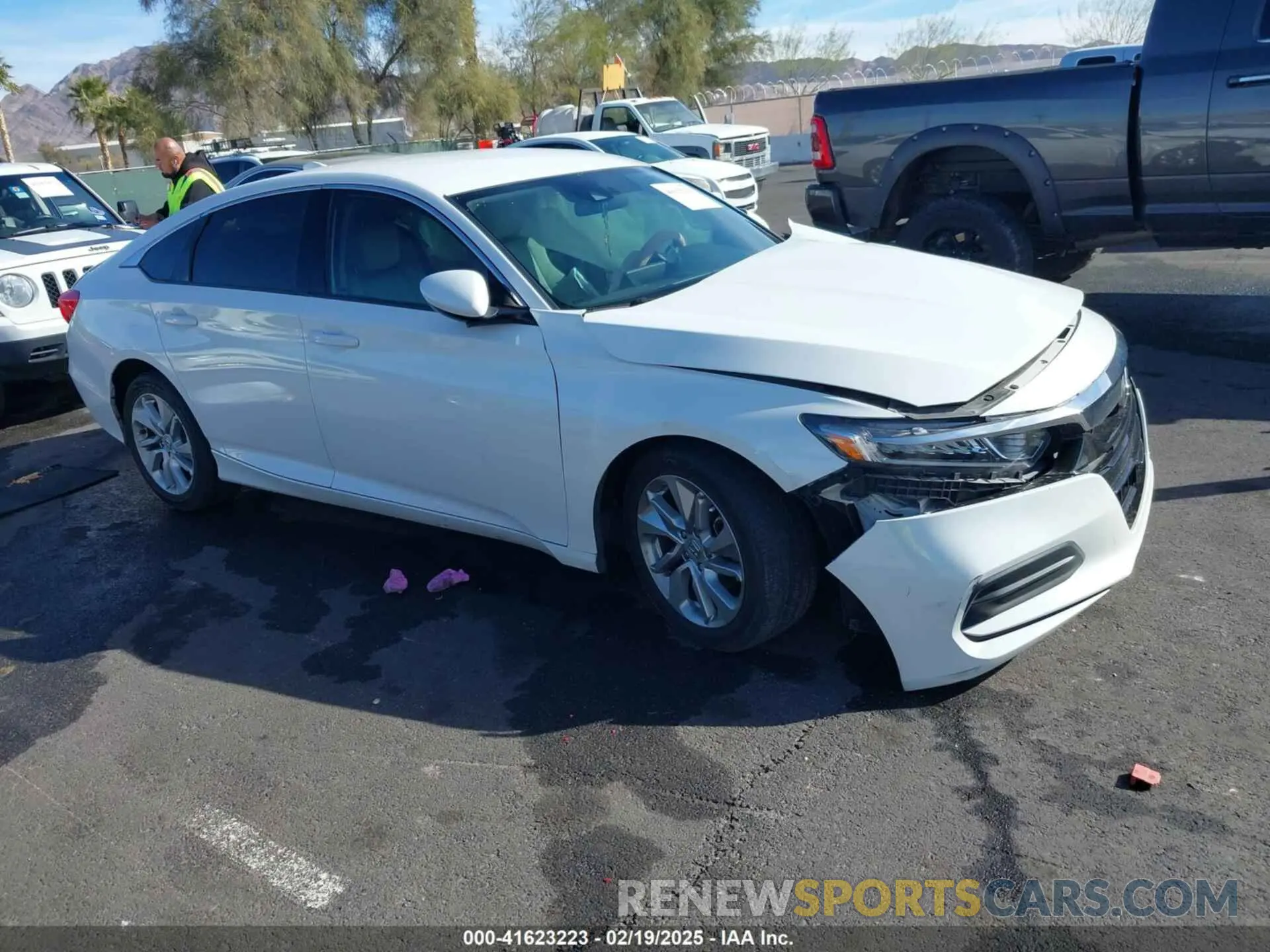 1 Photograph of a damaged car 1HGCV1F11LA078596 HONDA ACCORD 2020