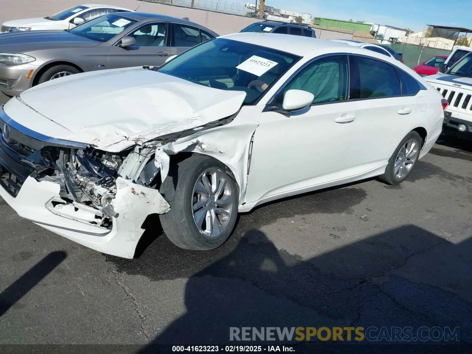 17 Photograph of a damaged car 1HGCV1F11LA078596 HONDA ACCORD 2020